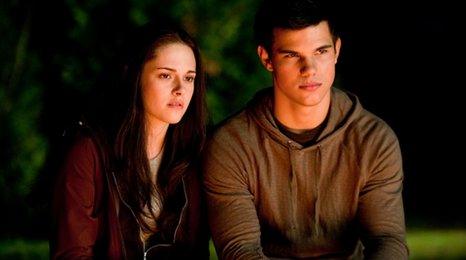 Kristen Stewart and Taylor Lautner