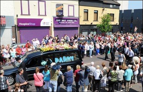 Funeral of Bobby Moffett