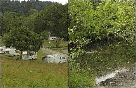 Campsite and river stills