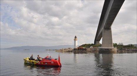 Row for Heroes at Skye Bridge