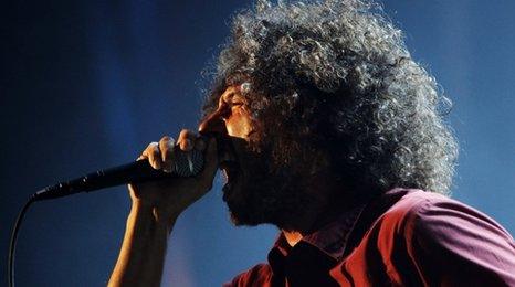 Zack de la Rocha from Rage Against The Machine