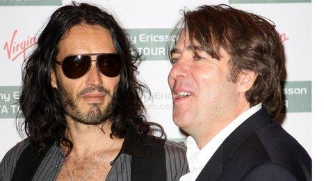 Russell Brand and Jonathan Ross