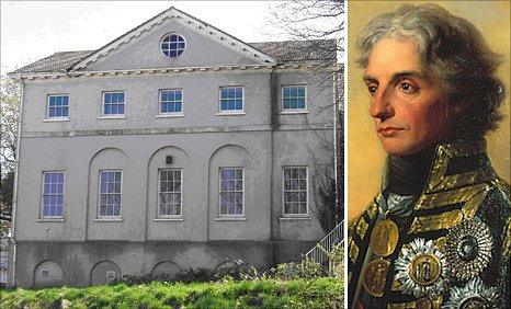Foley House in Haverfordwest and Lord Nelson