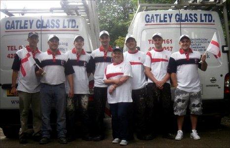 The Gatley Glass employees