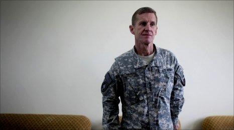 General Stanley McChrystal, file pic March 2010