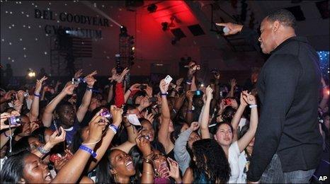 Timbaland at Culver City High School