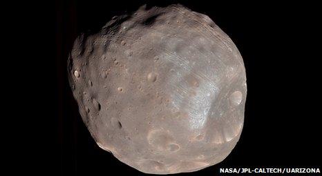 Phobos (Nasa/JPL-Caltech/University of Arizona)