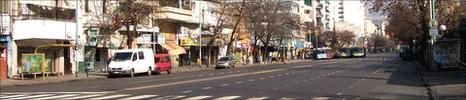 The empty streets of Buenos Aires. Photo: Walter Valdez