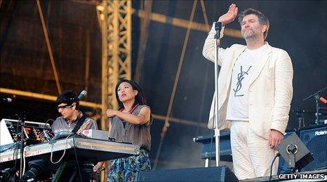 LCD Soundsystem at Wireless Festival