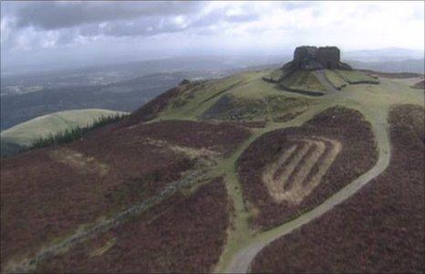 The Jubilee Tower on Moel Famau