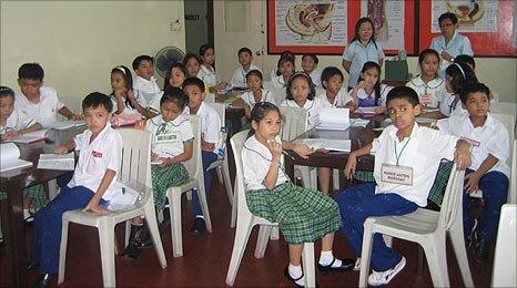 Philippine schoolchildren