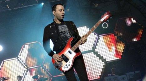 Chris Wolstenholme of Muse