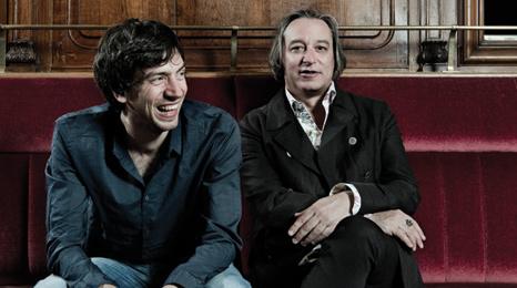 Gary Lightbody and Peter Buck