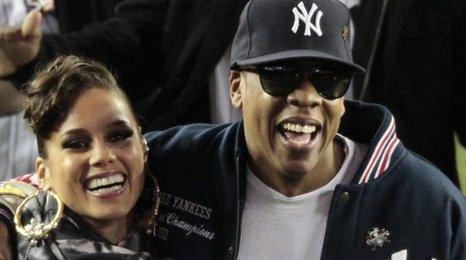 Alicia Keys and Jay-Z