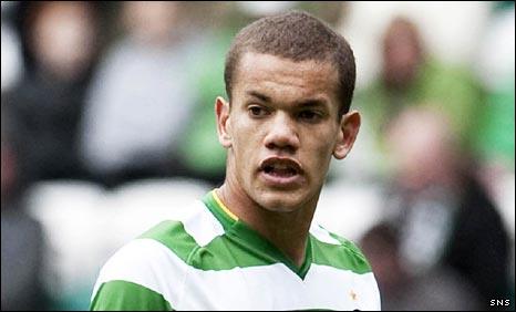 Celtic defender Josh Thompson