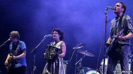 Arcade Fire at Reading