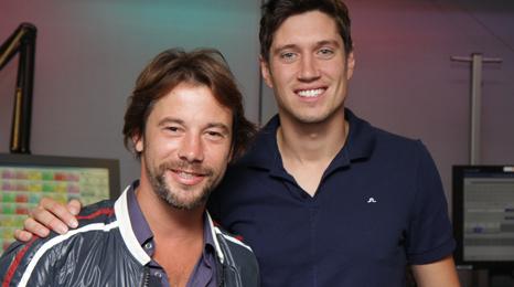 Jay Kay from Jamiroquai with Vernon Kay