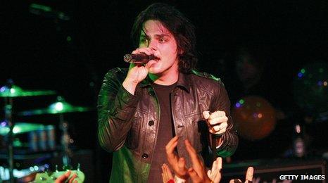 Gerard Way from My Chemical Romance