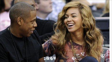 Jay-Z and Beyonce