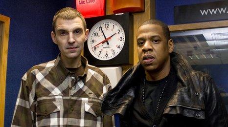 Tim Westwood and Jay-Z