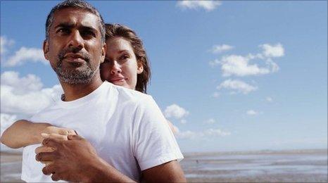 Couple on beach