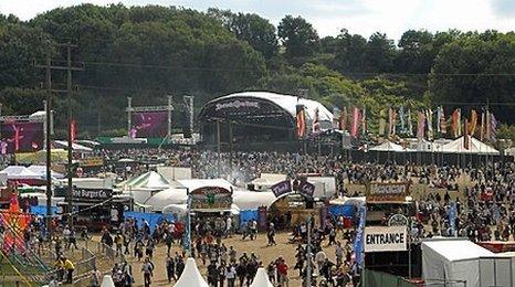 Bestival arena