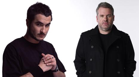 Zane Lowe and Chris Moyles