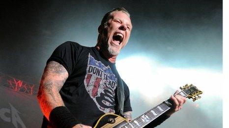 James Hetfield from Metallica