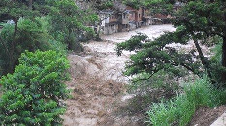 Severe flooding in Petropolis [Picture: Priscila Lucina]