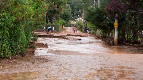 Floods in Teresopolis. Photo: Danilo Schinke