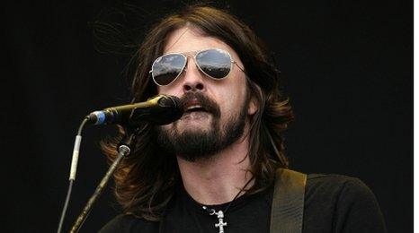 Dave Grohl from Foo Fighters