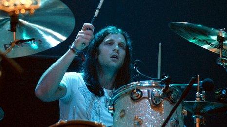 Nathan Followill from Kings of Leon