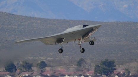 X-47B stealth bomber