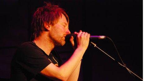 Thom Yorke from Radiohead