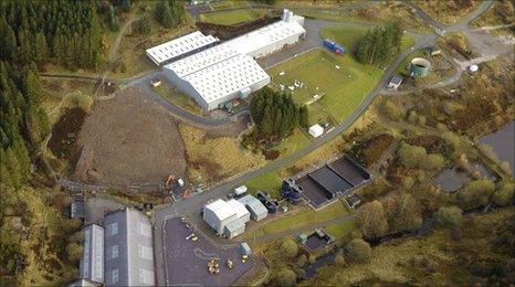 Alwen water treatment works