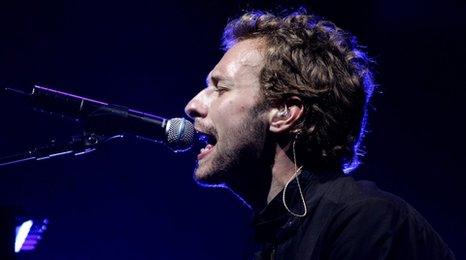 Chris Martin from Coldplay