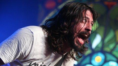 Dave Grohl from Foo Fighters