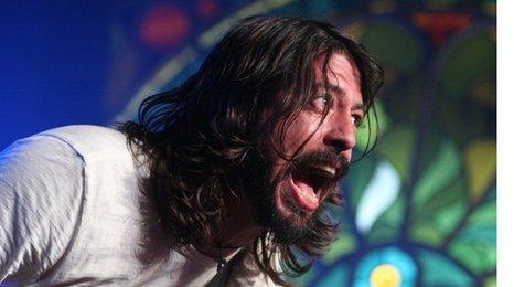 Dave Grohl from Foo Fighters