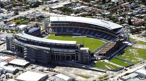 Lancaster Park in Christchurch