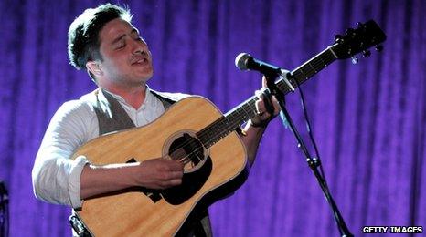 Marcus Mumford from Mumford & Sons