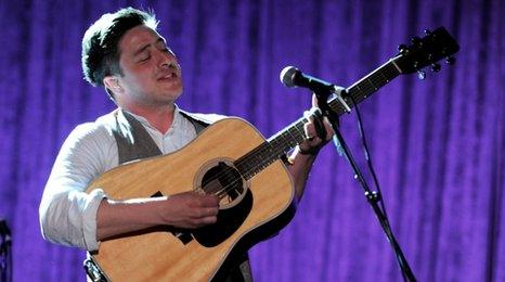 Marcus Mumford from Mumford & Sons