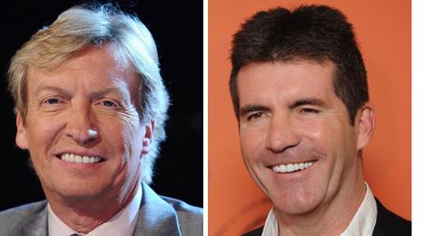 Nigel Lythgoe and Simon Cowell