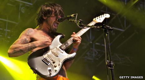 Simon Neil from Biffy Clyro