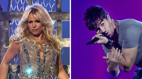 Britney Spears and Enrique Iglesias