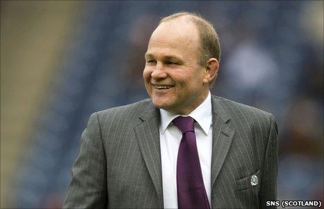 Scotland head coach Andy Robinson