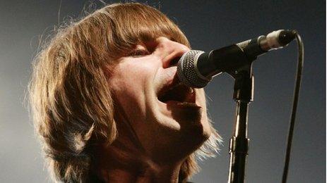 Beady Eye's Liam Gallagher