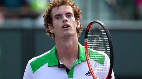 Scotltish tennis star Andy Murray