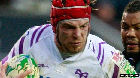 Alun Wyn Jones was named Ospreys captain ahead of the 2010/11 season.