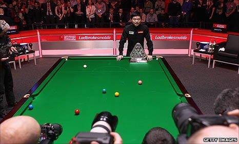 Ding Junhui wins the Masters