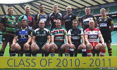 Aviva Premiership club captains